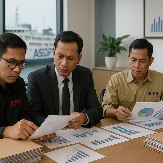 Kerugian Negara ASDP Ditegaskan KPK