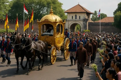 Kirab Rata Pralaya Iringi Pemakaman Pakubuwono XIII