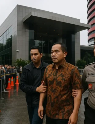 OTT Bupati Ponorogo Tiba di KPK untuk Pemeriksaan