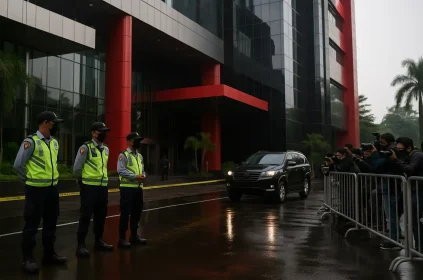 OTT KPK Gubernur Riau Abdul Wahid Tiba Di KPK