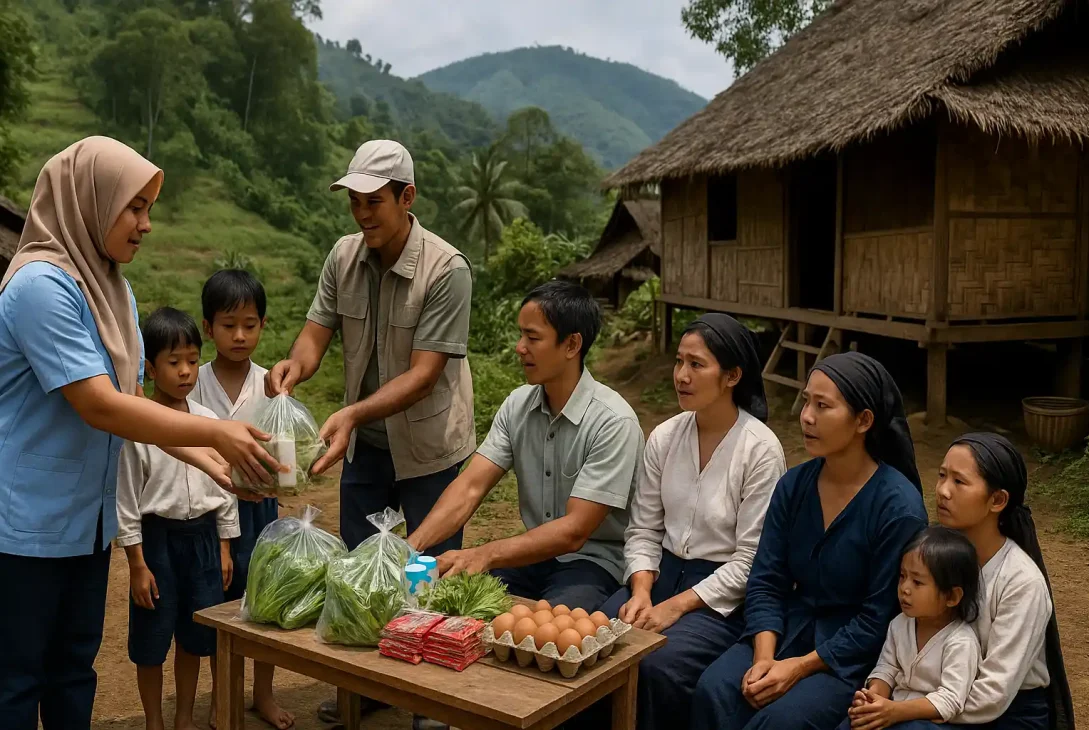 Pemenuhan Gizi Baduy Didukung BGN Lewat Program MBG