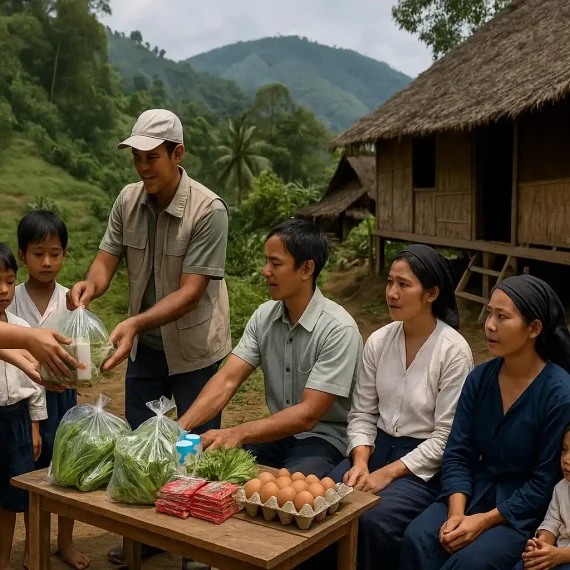 Pemenuhan Gizi Baduy Didukung BGN Lewat Program MBG