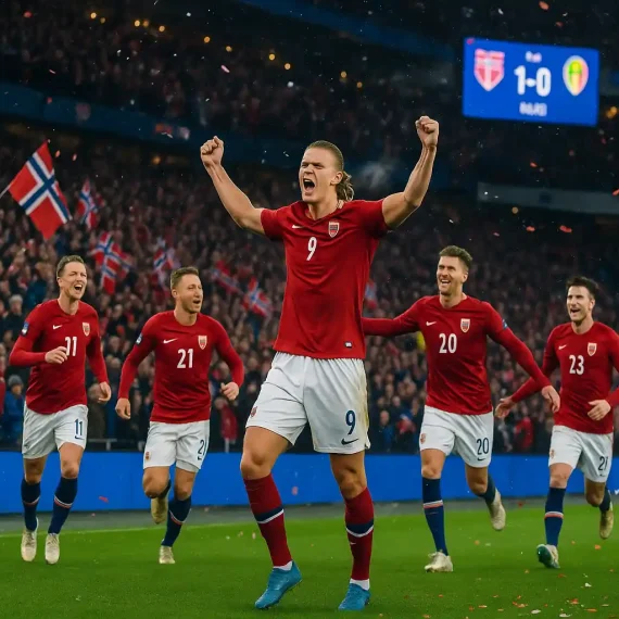 Penantian Norwegia 28 Tahun Berakhir di Kualifikasi