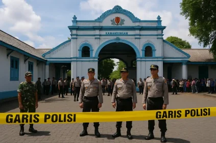 Pengamanan Keraton Solo Jelang Jumenengan Raja Baru