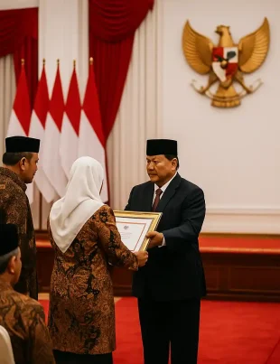 Penganugerahan Pahlawan Nasional Diresmikan Prabowo