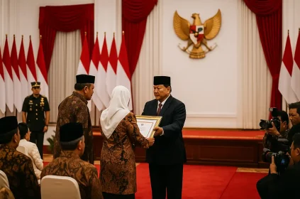Penganugerahan Pahlawan Nasional Diresmikan Prabowo