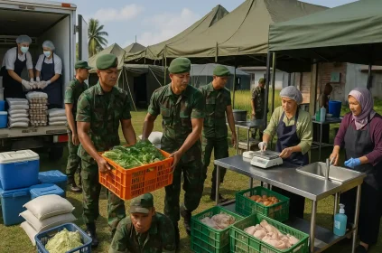 Penguatan Pasokan SPPG Didukung TNI AD dan BGN