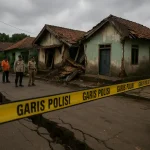 Pergerakan Tanah Jakarta Timur Rusak Lima Rumah