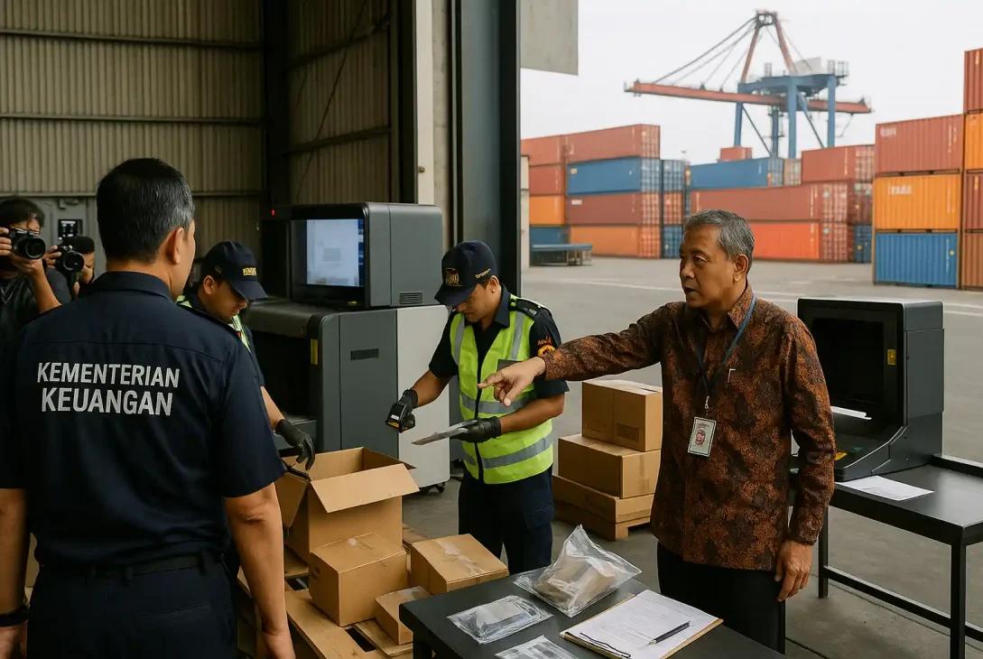 Sidak Bea Cukai Purbaya Bongkar Harga Deklarasi