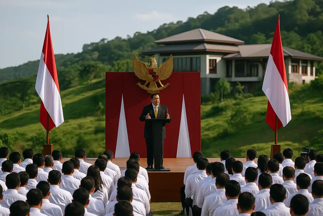 Taklimat Hambalang Prabowo Soal Arah Perjuangan