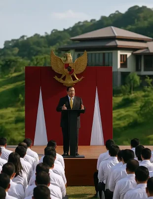 Taklimat Hambalang Prabowo Soal Arah Perjuangan