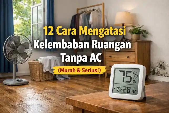 Cara Mengatasi Kelembaban Ruangan Tanpa AC