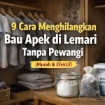 cara menghilangkan bau apek di lemari