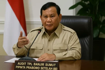 Audit TPL Banjir Sumut Diminta Prabowo Setelah Bencana