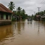 Banjir Aceh Barat Puluhan Desa Kembali Terendam