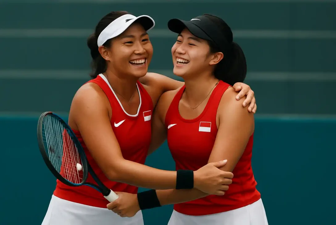 Emas Tenis Putri Indonesia Diraih Usai Final Dramatis