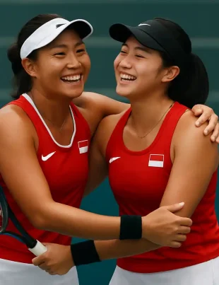Emas Tenis Putri Indonesia Diraih Usai Final Dramatis