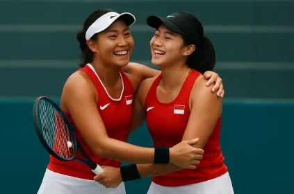 Emas Tenis Putri Indonesia Diraih Usai Final Dramatis