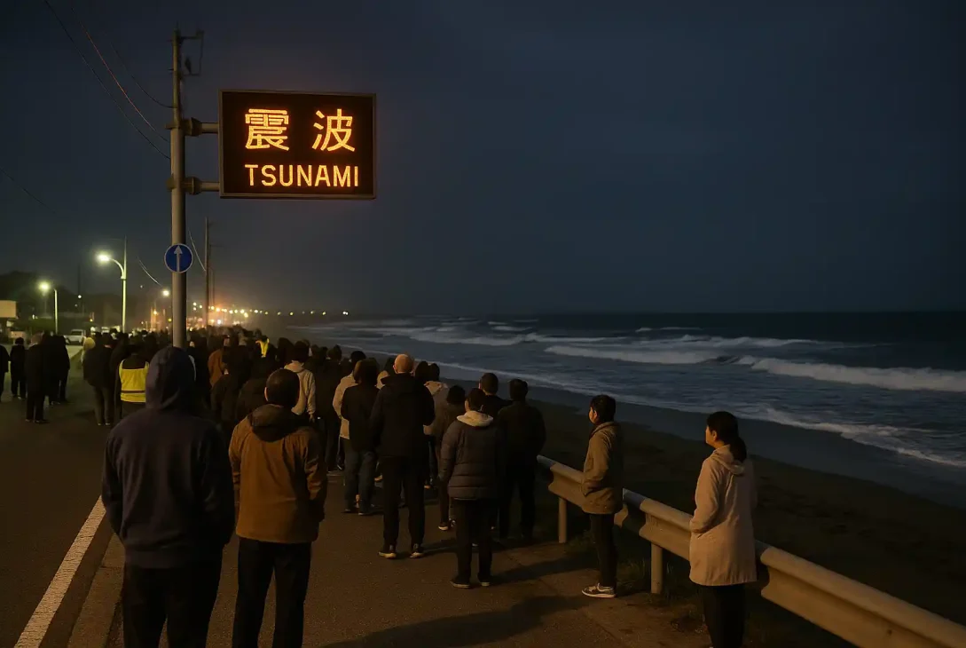 Gempa Besar Jepang Picu Tsunami di Misawa