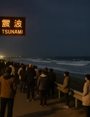 Gempa Besar Jepang Picu Tsunami di Misawa