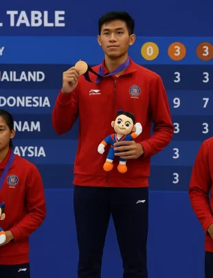 Klasemen Medali SEA Games Indonesia Naik ke Posisi Dua
