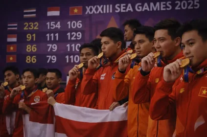 Klasemen Medali SEA Jumat Malam Indonesia Dipepet