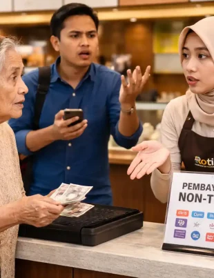 Kontroversi Tunai RotiO Picu Sorotan Pembayaran QRIS