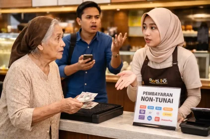 Kontroversi Tunai RotiO Picu Sorotan Pembayaran QRIS