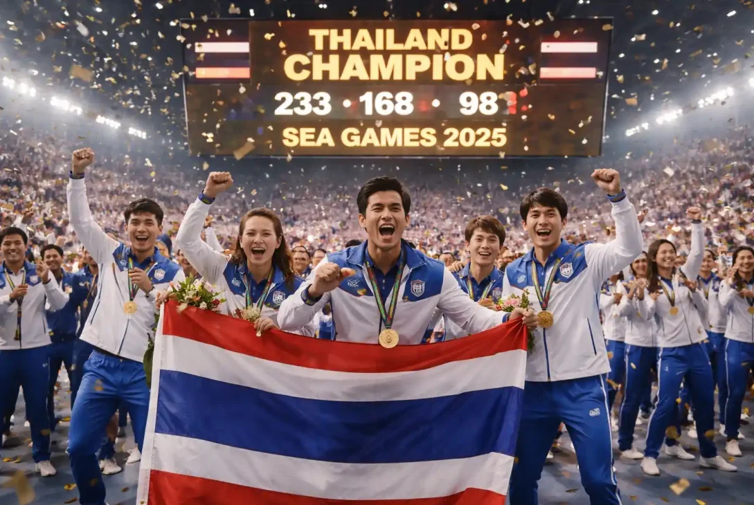 Rekor Emas Thailand Dekati Catatan Indonesia SEA Games