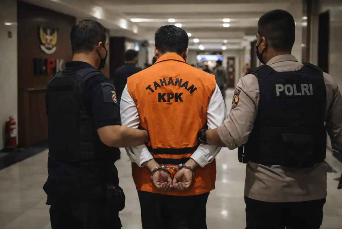 Tahanan KPK Kejari Diborgol, Kasus HSU Disorot Publik